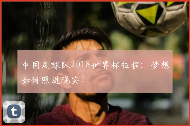 中国足球队2018世界杯征程:梦想如何照进现实?