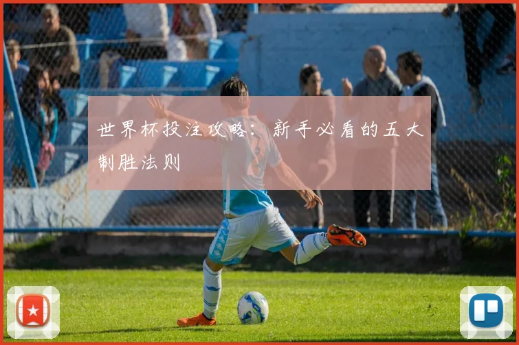 世界杯投注攻略:新手必看的五大制胜法则