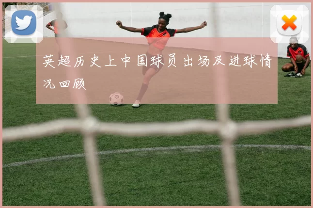 英超历史上中国球员出场及进球情况回顾